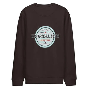 Men's Tropical Seas 80’s Eco Sweatshirt