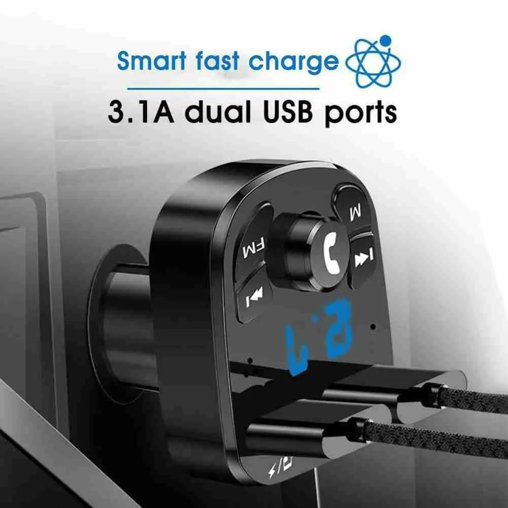 Bluetooth FM Transmitter Car Player Kit Rieworkes