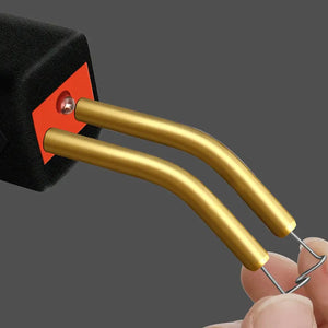 Hot Stapler Car Bumper Fender Fairing Welder Gun Plastic Repair Kit +600 Staples Rieworkes