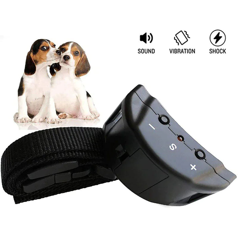 Automatic Anti Bark Barking Dog Shock Control Collar Device Large Medium Small Rieworkes