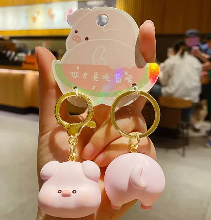 Couple A Pair Of Buckles Creative Keychain Rieworkes