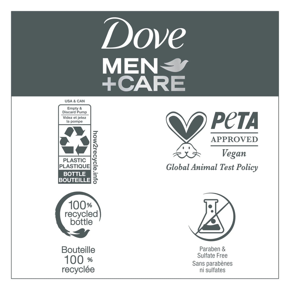 Dove Men+Care 2-in-1 Shampoo + Conditioner Pure Fresh Orange &amp; Sage for Strong, Healthy-Looking Hair, with Vitamin C &amp; Mineral Complex, 17.5 oz
