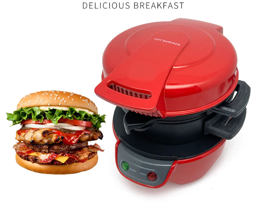 Burger machine Sandwich machine Home breakfast machine Omelette toaster Rieworkes