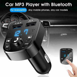 Bluetooth FM Transmitter Car Player Kit Rieworkes