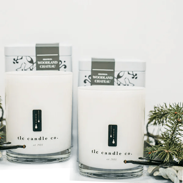 &quot;Frolick Through The Forest&quot; Woodland Chateau Luxury 2 - Wick Soy Candle Gift Sets - Rieworkes
