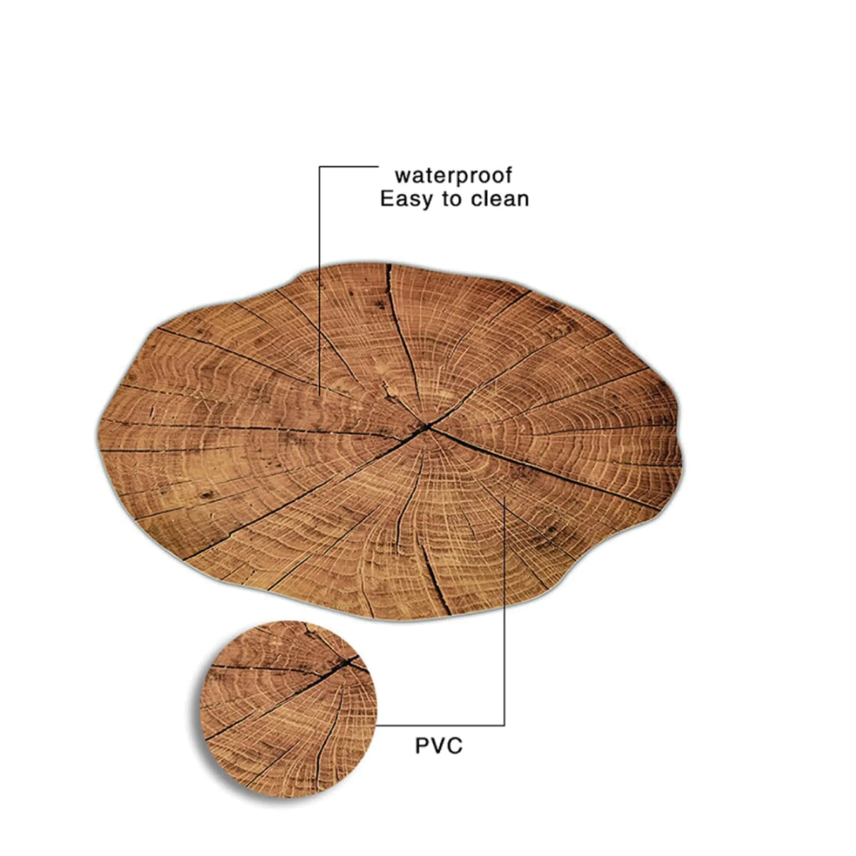 Wood Placemat Set of 4 Rieworkes
