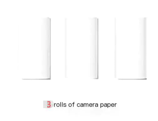 Camera Photo Printable Toy Student Digital Camera Baby Birthday Present Rieworkes