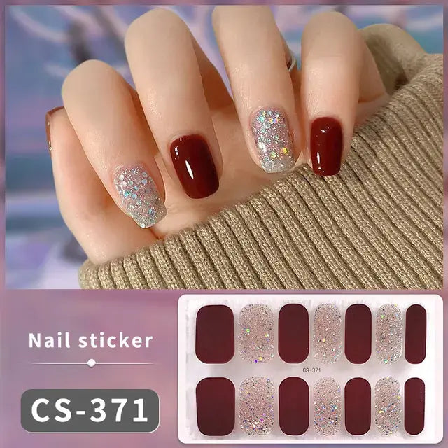 DIY Gel Nail Stickers Rieworkes