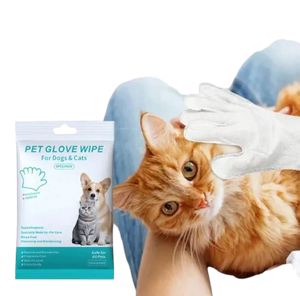 Pet Cleaning Gloves & Wipes Mimarta