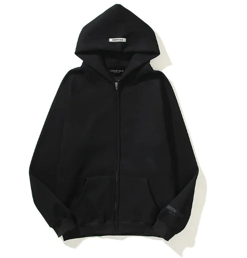 Plain Zip-Up Hoodie Rieworkes