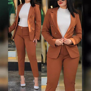 2023 Women's Casual Fashion Suit Set for Work