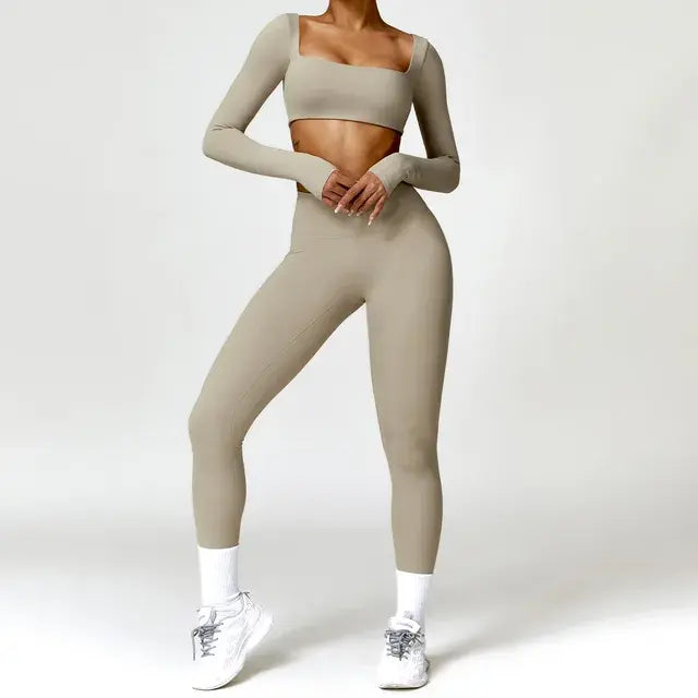 2 Pieces Women&#39;s Yoga Tracksuit