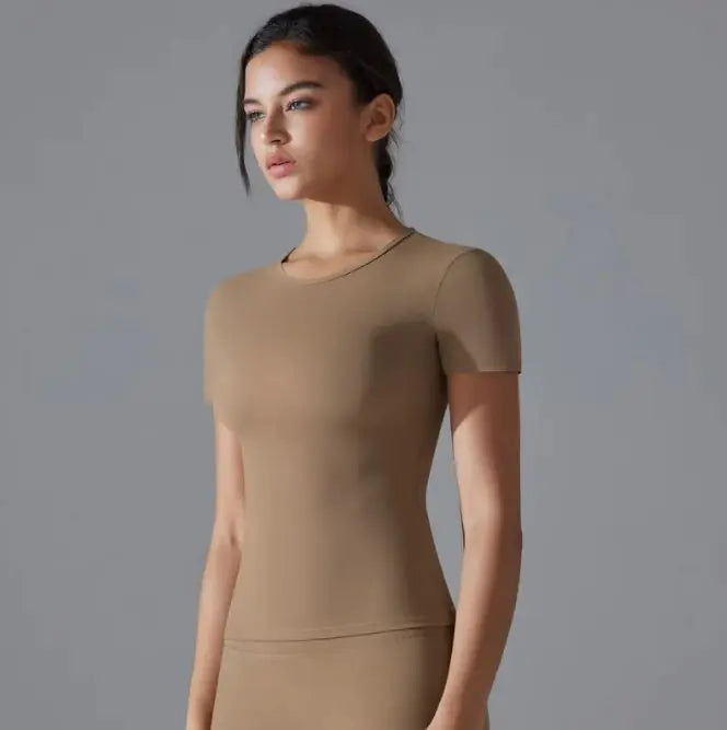 Women's Solid Color Sport T-Shirt