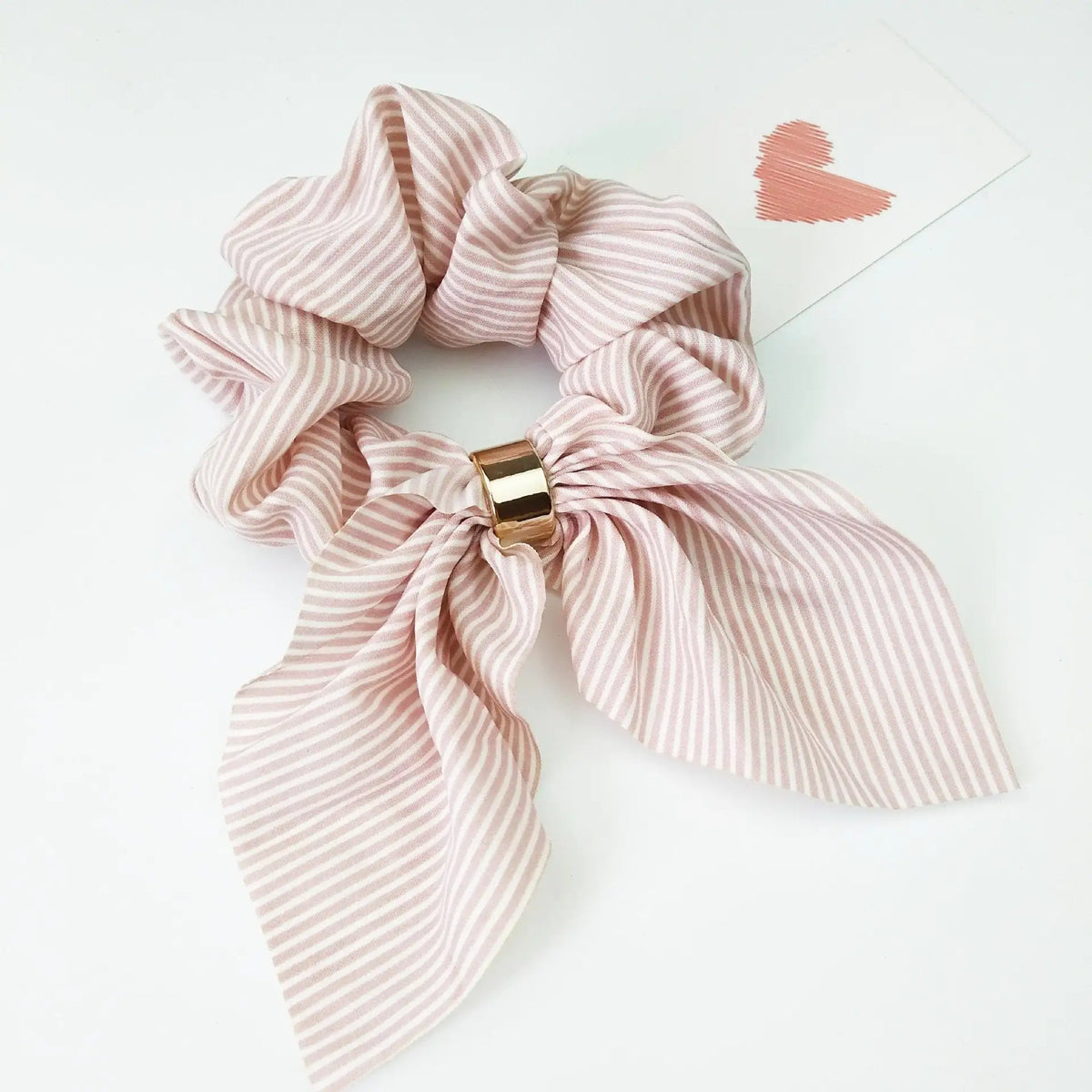 Stripe Scrunchie -Set of 2 Rieworkes