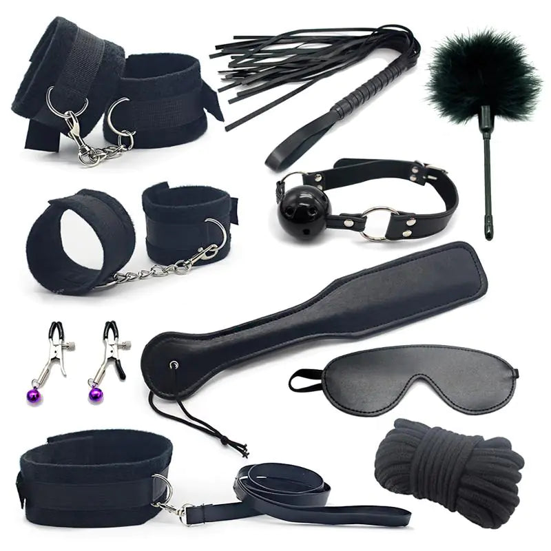 10-Piece Plush Strap Teasing Toy Set Mimarta