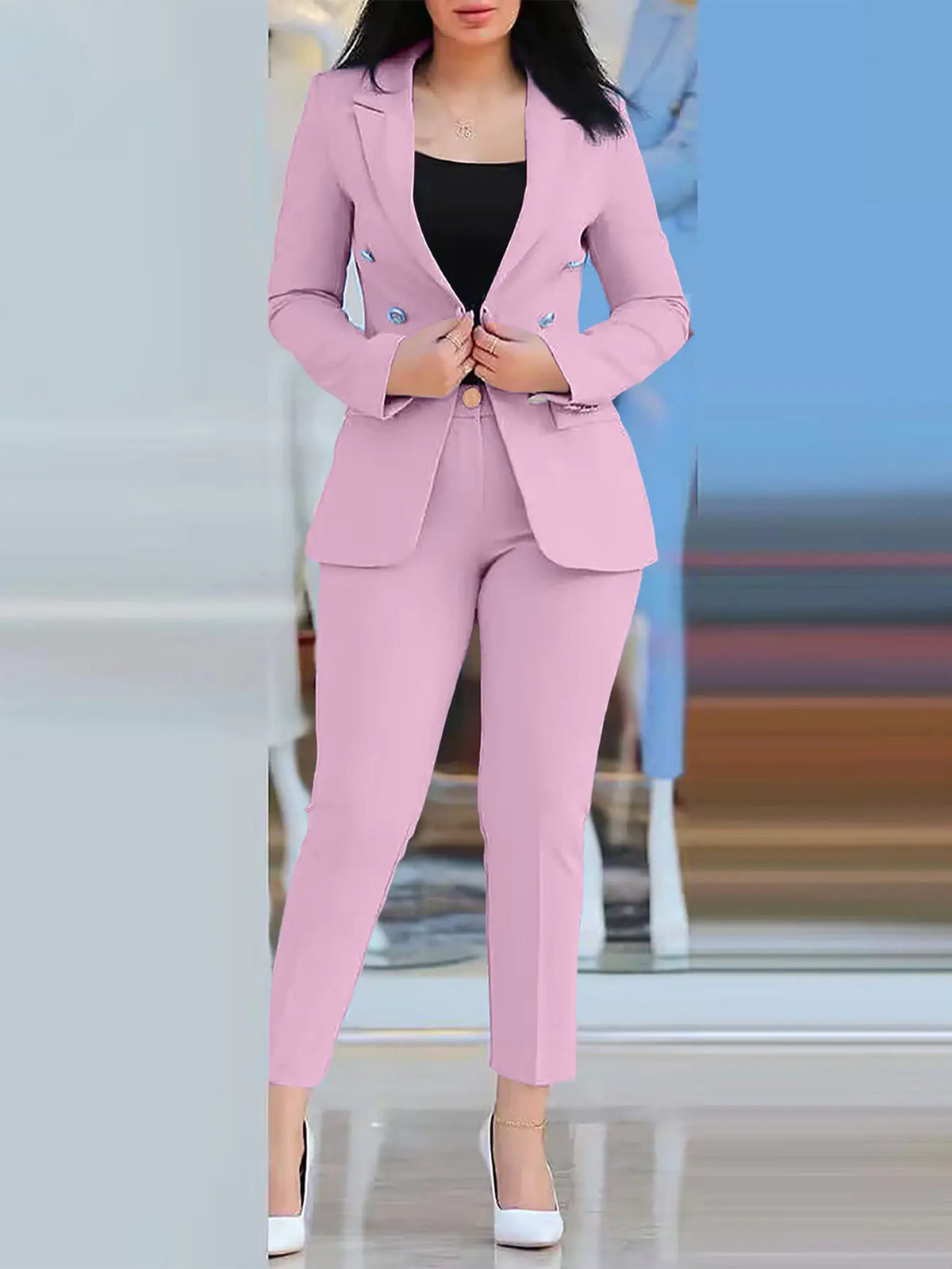 2023 Women&#39;s Casual Fashion Suit Set for Work