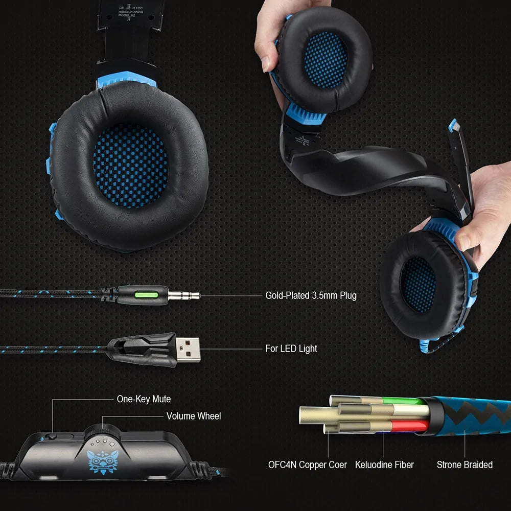 Gaming Headphones Rieworkes