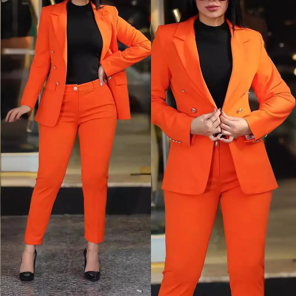 2023 Women&#39;s Casual Fashion Suit Set for Work