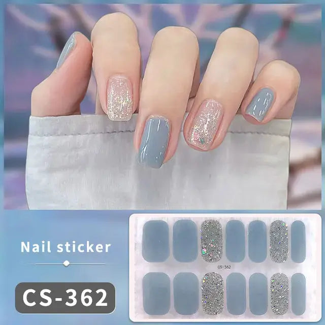 DIY Gel Nail Stickers Rieworkes