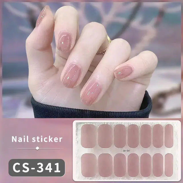 DIY Gel Nail Stickers Rieworkes