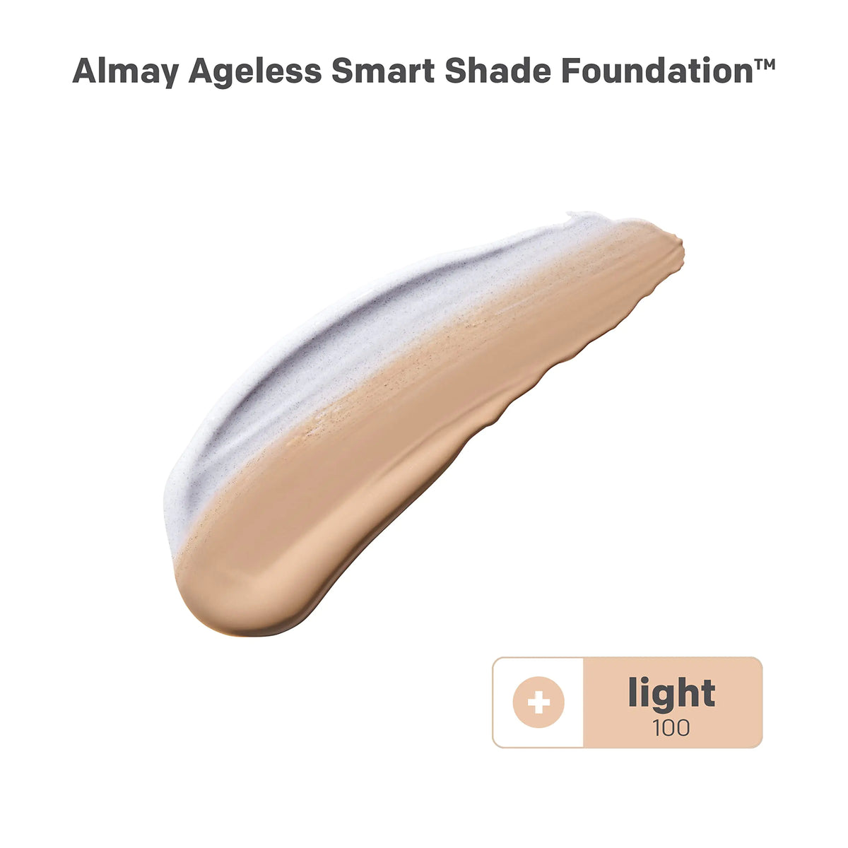 Almay Anti-Aging Foundation, Smart Shade Face Makeup with Hyaluronic Acid, Niacinamide, Vitamin C &amp; E, Hypoallergenic-Fragrance Free, 100 Light, 1 Fl Oz (Pack of 1) 1 Fl Oz (Pack of 1)