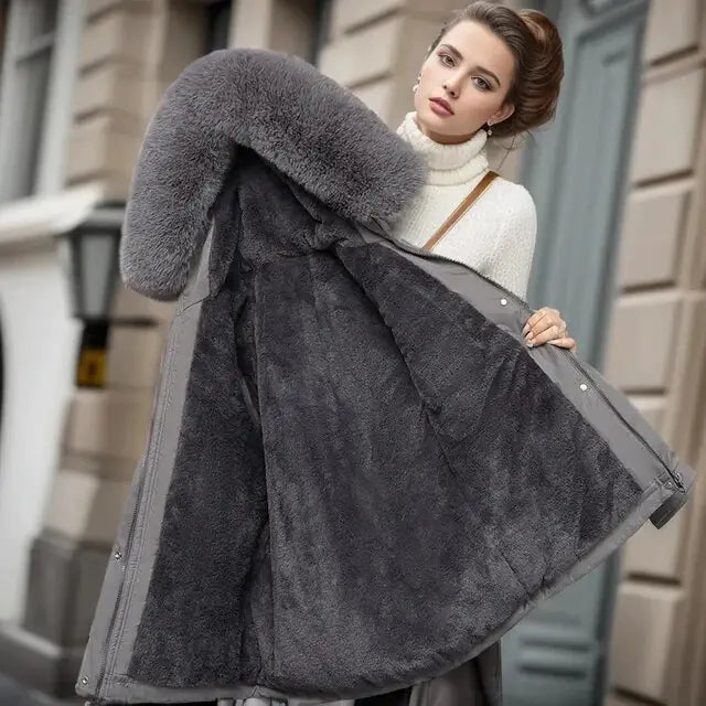 Winter Jacket Women Parka Fashion Rieworkes