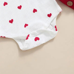 Baby Girl Valentine's Day Suit Heart Size Imcute Official Store