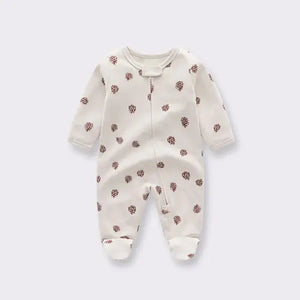 Newborn Baby Knitted Footie Jumpsuit KungFu Kids Store