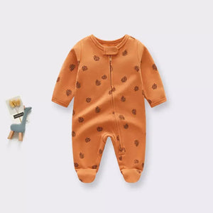 Newborn Baby Knitted Footie Jumpsuit KungFu Kids Store