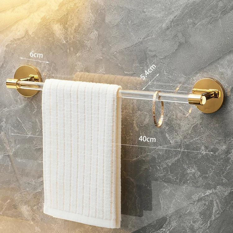 Towel Bar Roll Tissue Paper Holder