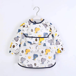 Baby Kids Long Sleeve Scarf Waterproof Apron COZOK Sweety Store