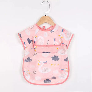 Baby Kids Long Sleeve Scarf Waterproof Apron COZOK Sweety Store